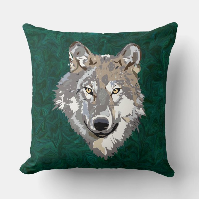 Coussin loup (Recto)