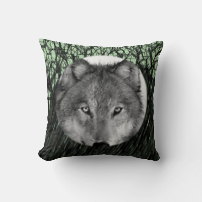 Coussin Loup de l'oreiller (Recto)