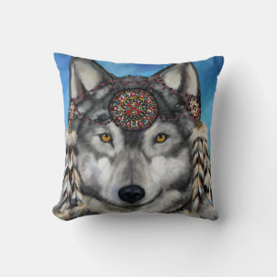 COUSSIN LOUP GRIS