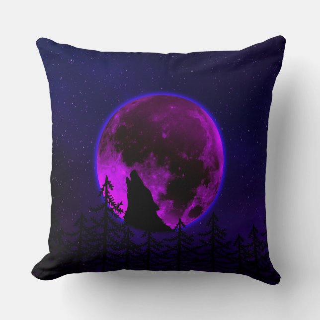 COUSSIN LOUP HURLANT LUNE MAGENTA   (Recto)