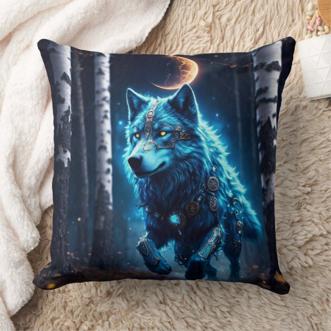 Coussin Loup Steampunk  (Couverture)
