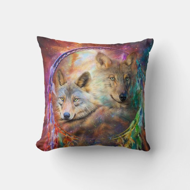 Coussin Loups (Recto)