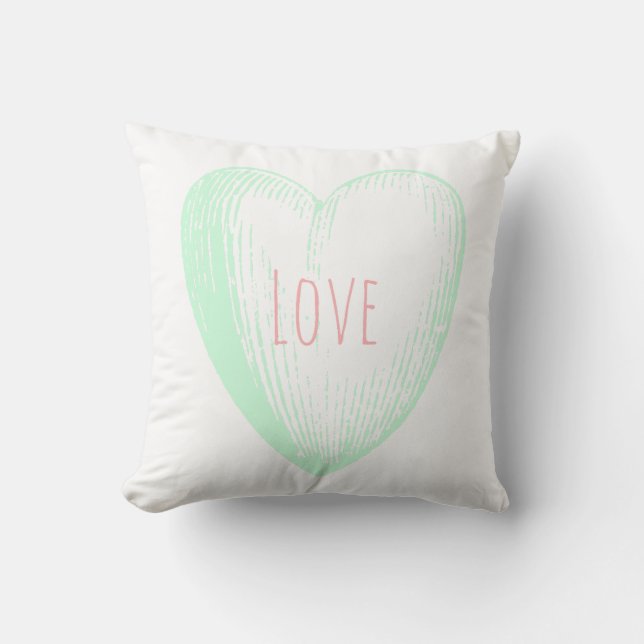Coussin 'Love (Recto)