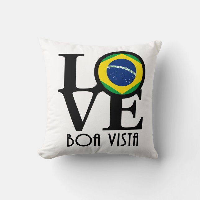 Coussin LOVE Boa Vista (Recto)
