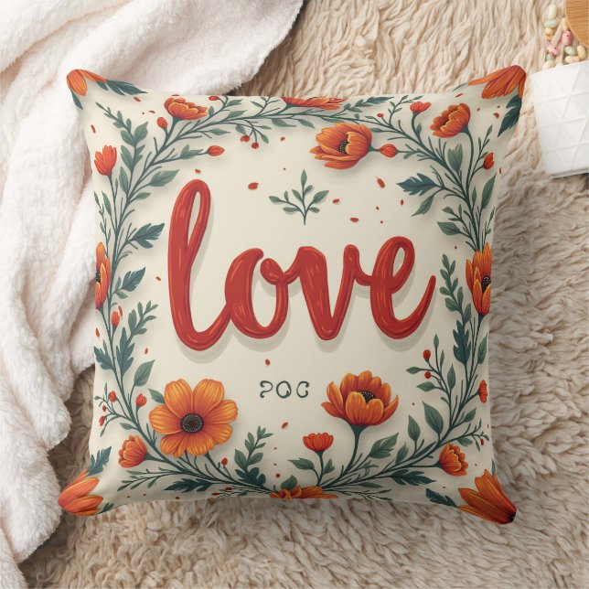 Coussin Love cushion (Couverture)