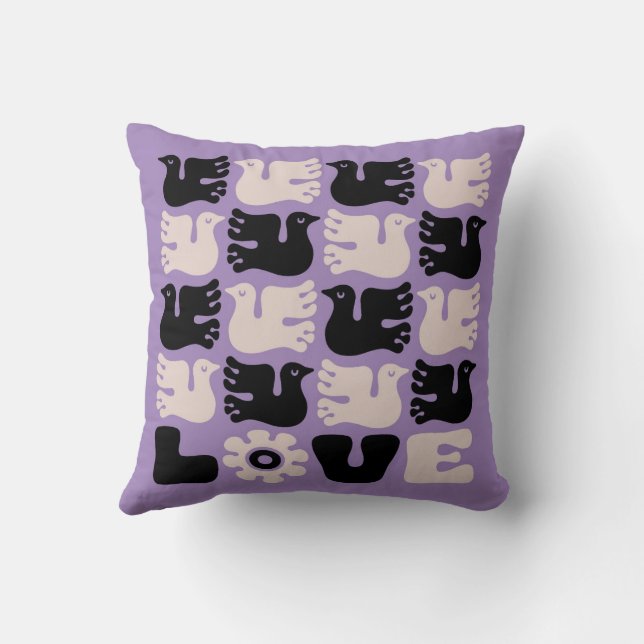 Coussin Love Dove (Verso)