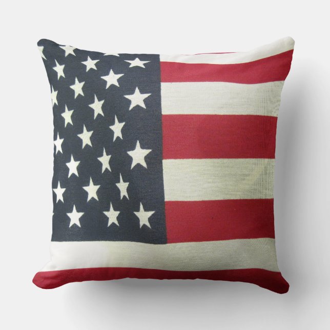 Coussin Love États-Unis Drapeau et Jouet Jeu d'oreiller (Recto)