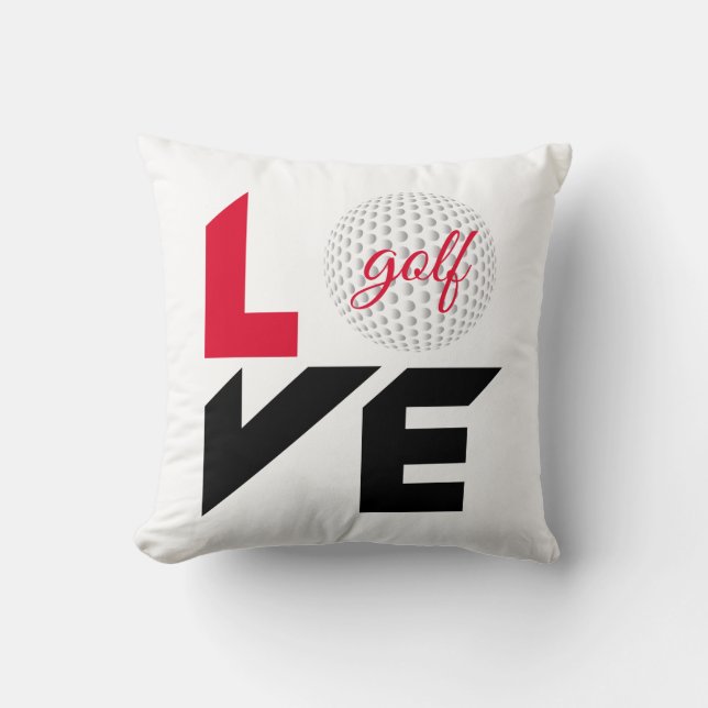Coussin Love golf (Recto)