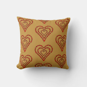 Coussin Love Heart Motif