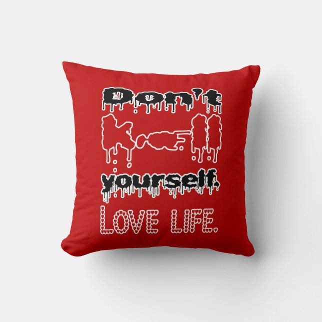 Coussin Love Life (Recto)
