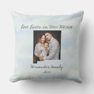Coussin Love Lives In New Mexico State Formé Photo