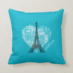 Coussin Love Paris Tour Eiffel