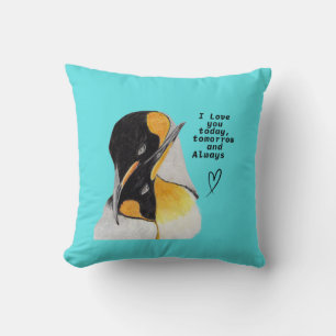 Coussin Love Penguin