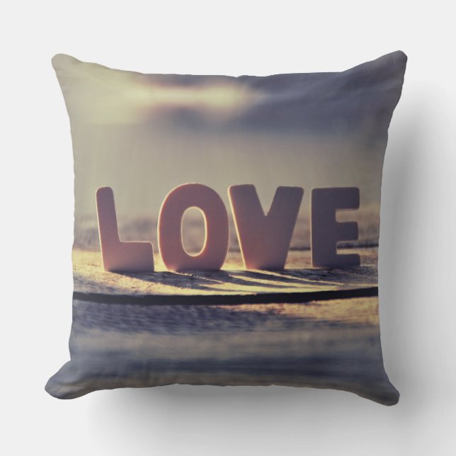 Coussin Love Valentine's day Jeu d'oreiller (Recto)