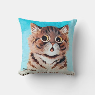 Coussin Lovely Kitten, Louis Wain