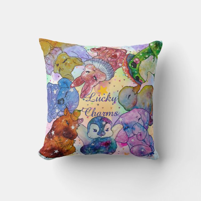 Coussin Lucky Charms (Recto)