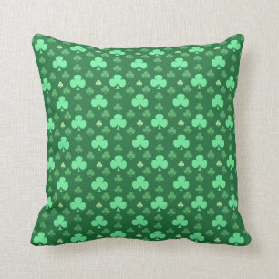 Coussin Lucky Shamrock Motif
