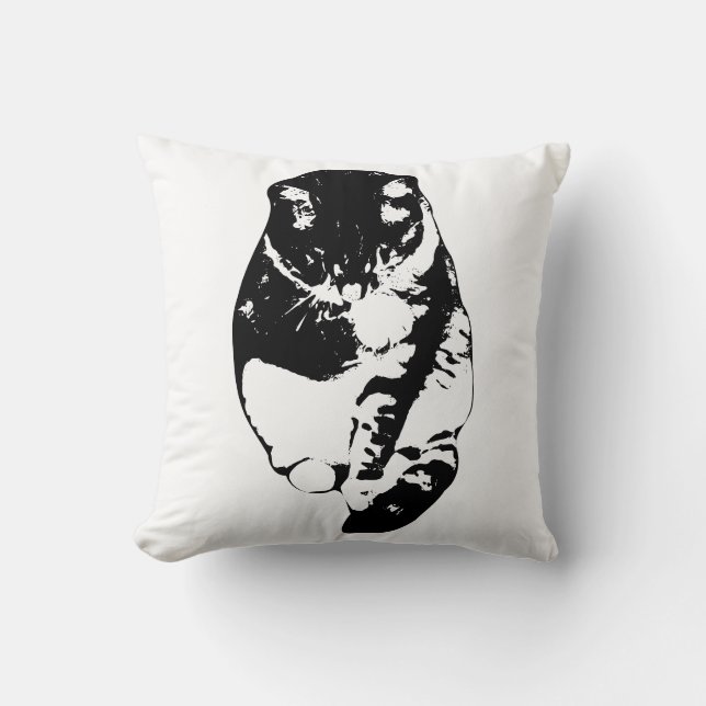 Coussin Lueur Douce de Moustache (Recto)
