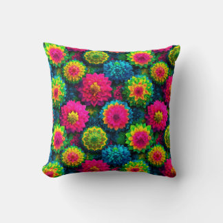 Coussin Lueur vibrante de Diya pour Diwali 
