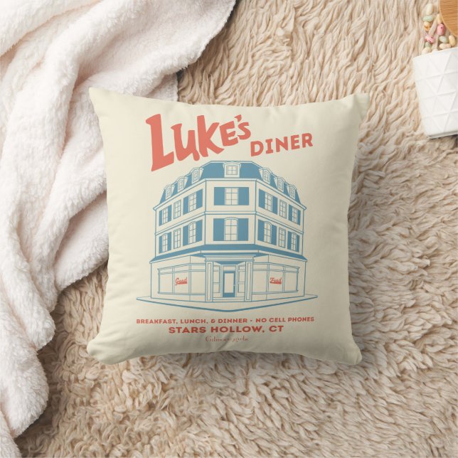 Coussin Luke’s Diner Stars Hollow Design (Couverture)