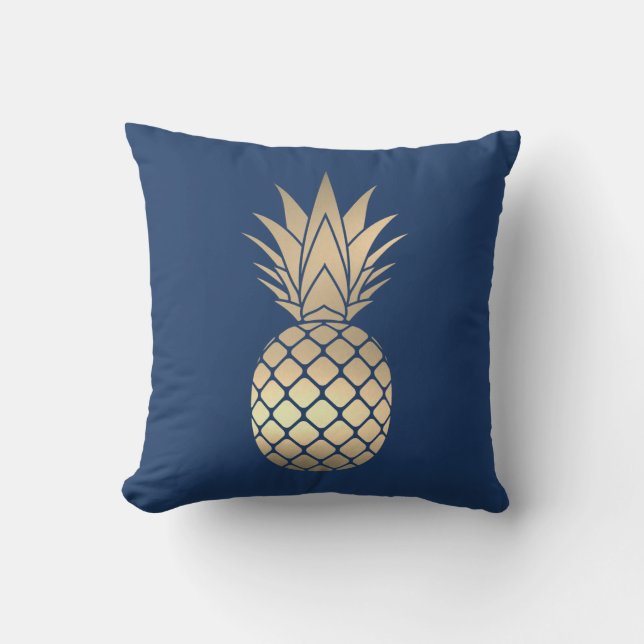 Coussin Lumbar à ananas (Recto)