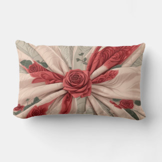 Coussin Lumbar avec roses
