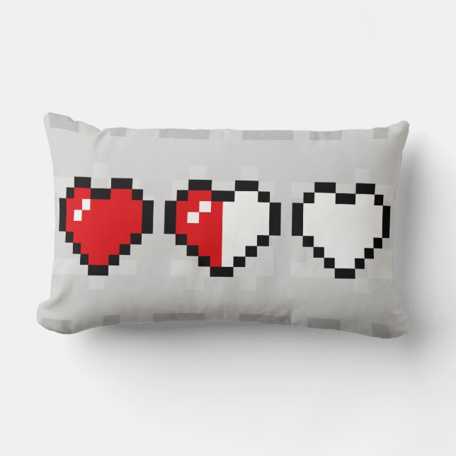 Coussin Lumbar "Health Bar" (Recto)