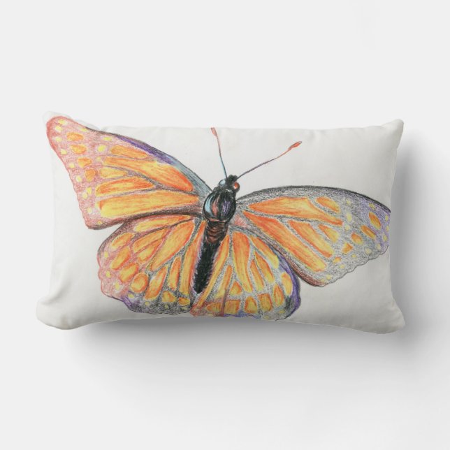 Coussin Lumbar papillon (Recto)