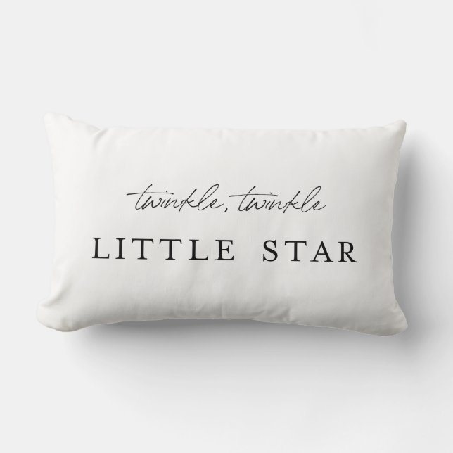 Coussin Lumbar Twinkle Little Star (Recto)