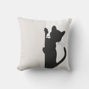 Coussin Lumière de chat minimaliste moderne