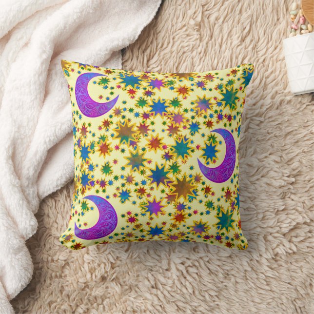 Coussin Lumière de l'âme de la lune mystique (Couverture)