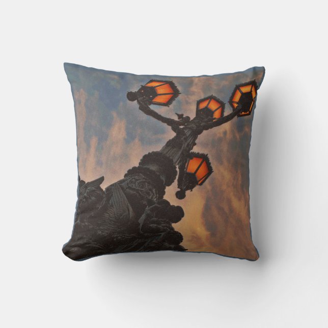 Coussin lumière de rue  (Recto)