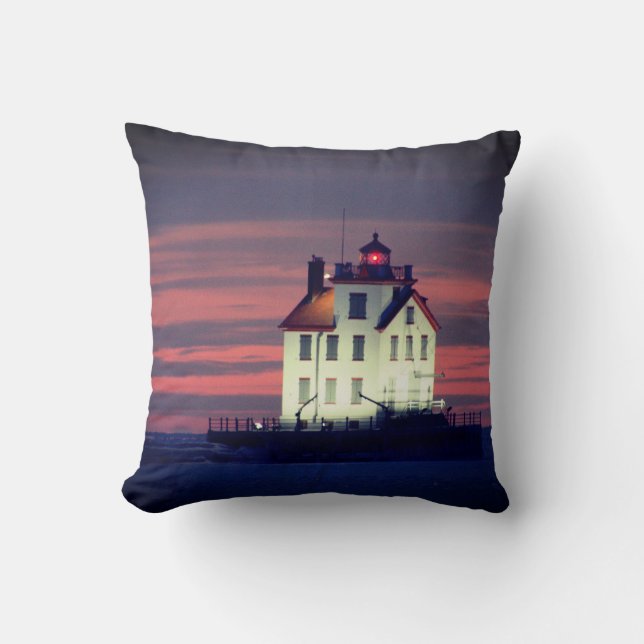 Coussin Lumière du coucher du soleil (Recto)
