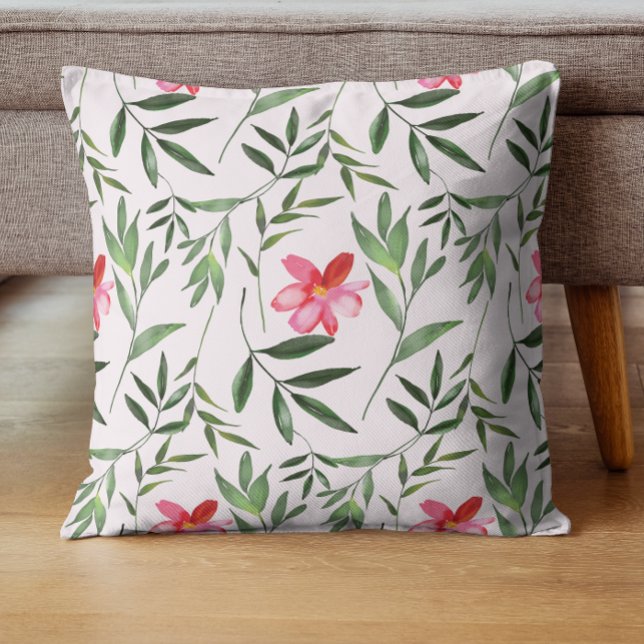Coussin Lumière Florale & Adorable  (Créateur téléchargé)