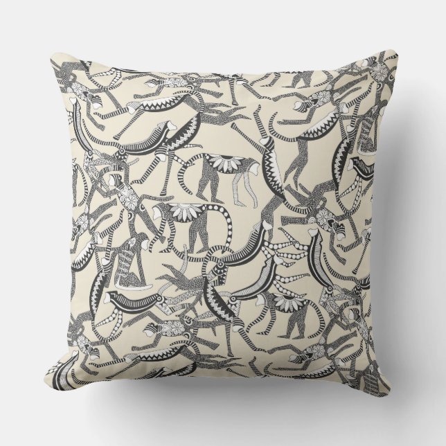 Coussin lumière singe (Recto)