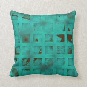 Coussin Lumières de turquoise dans ma chambre à coucher