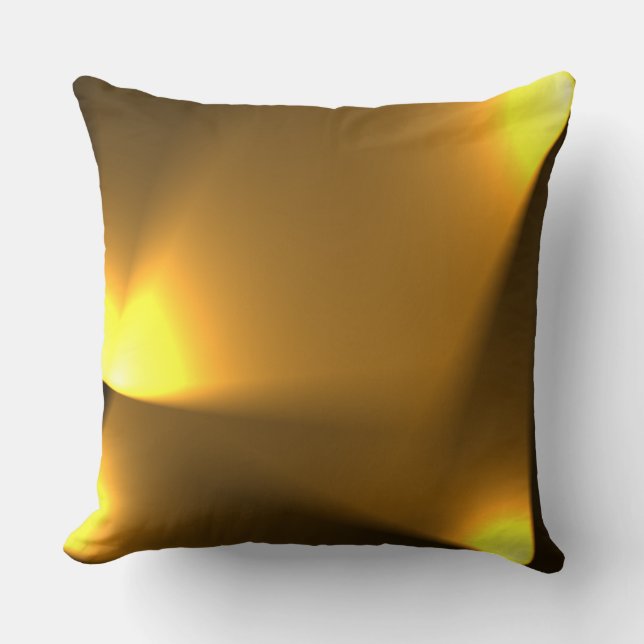 Coussin Lumières Dorées (Recto)