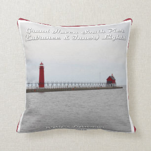 Coussin Lumières grandes de pilier d'asile - carreau