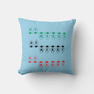 Coussin Lumières vertes de gaieté