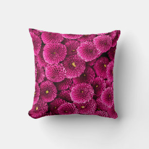 Coussin Lumineux Dahlia Rose Jeu d'oreiller