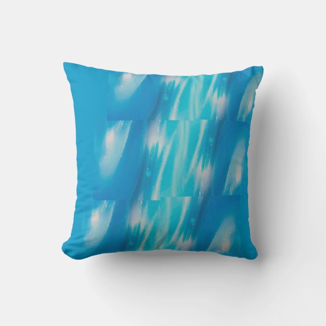 Coussin Luminosité bleu clair (Recto)