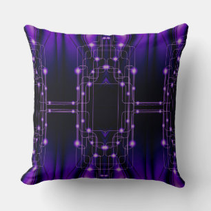 Coussin Luminosité violette Jeu d'oreiller