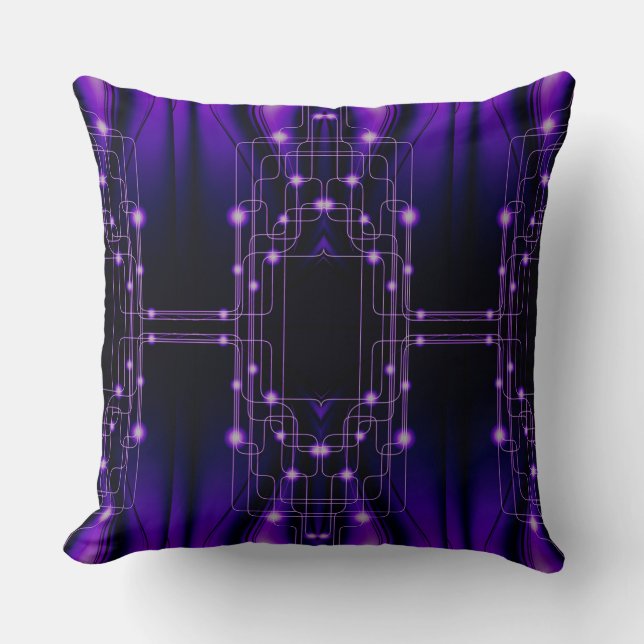 Coussin Luminosité violette Jeu d'oreiller (Recto)