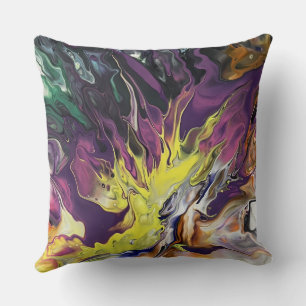 Coussin L'un de. un type d'oreiller Abstrait à lancer arti