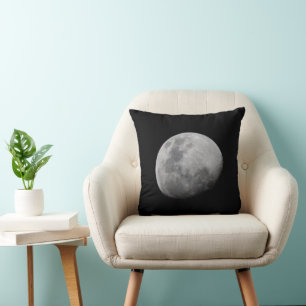Coussin Lune avec ciel noir Zambie, South Luangwa