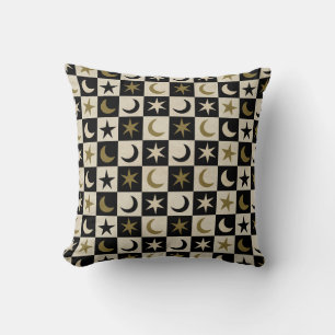 Coussin Lune & Étoiles
