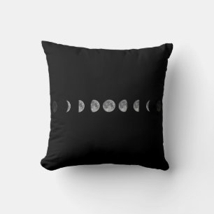 Coussin Lune lunaire Phases céleste