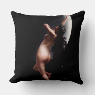 Coussin Lune Nymph par Luis Ricardo Falero