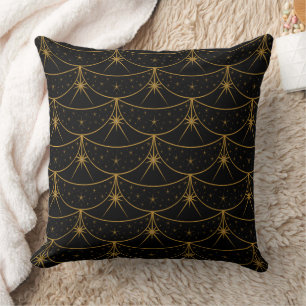 Coussin Lunes et étoiles Jeter l'oreiller