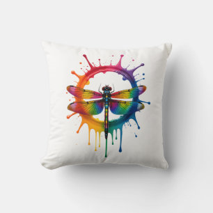 Coussin Lunettes de soleil Cool Graphic Tie Dye Libellule